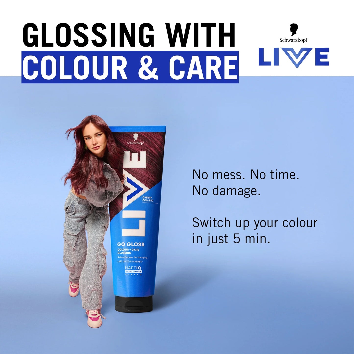Live Go Gloss Cherry Cola Red by SCHWARZKOPF