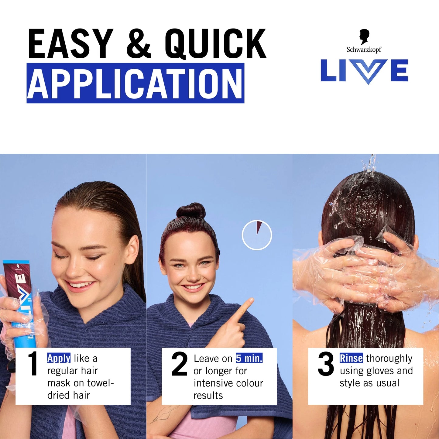 Live Go Gloss Onyx Colour & Shine by SCHWARZKOPF