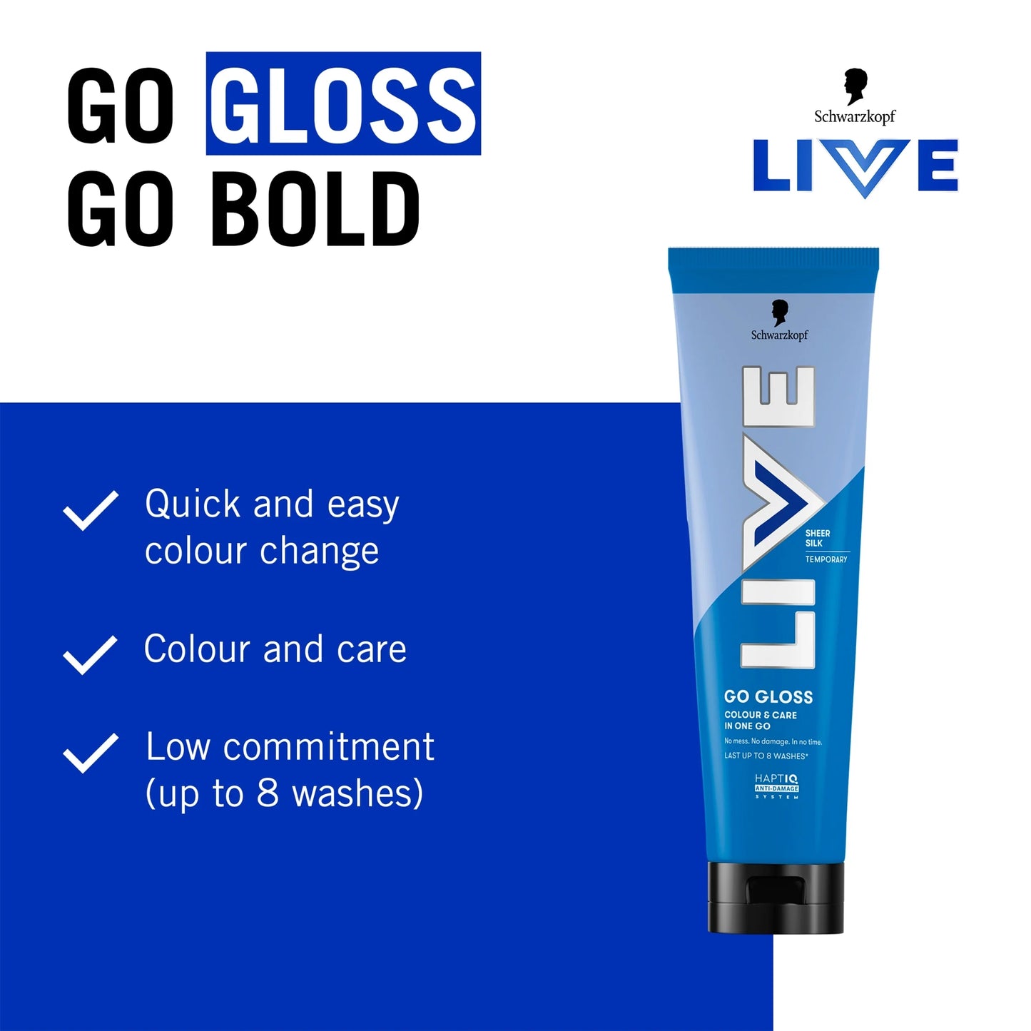 Live Go Gloss Sheer Silk Colour & by SCHWARZKOPF