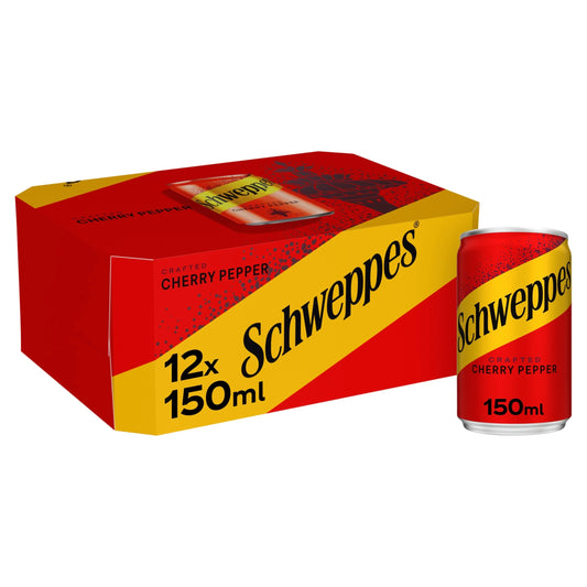 Cherry Pepper Soda 12x150ml by SCHWEPPES
