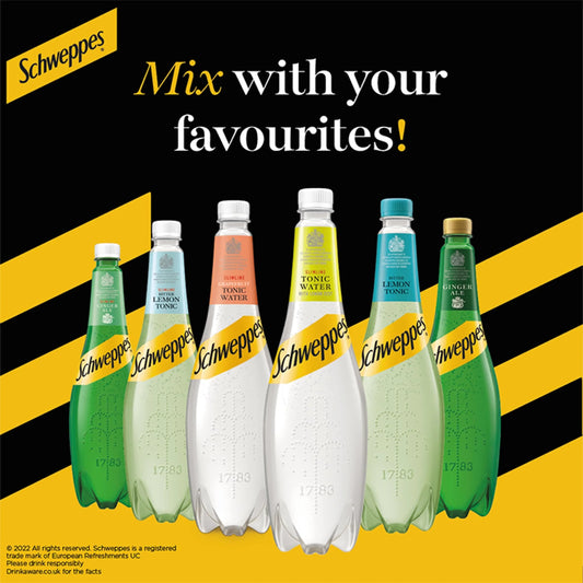 Slimline Tonic Water With Lemon by SCHWEPPES