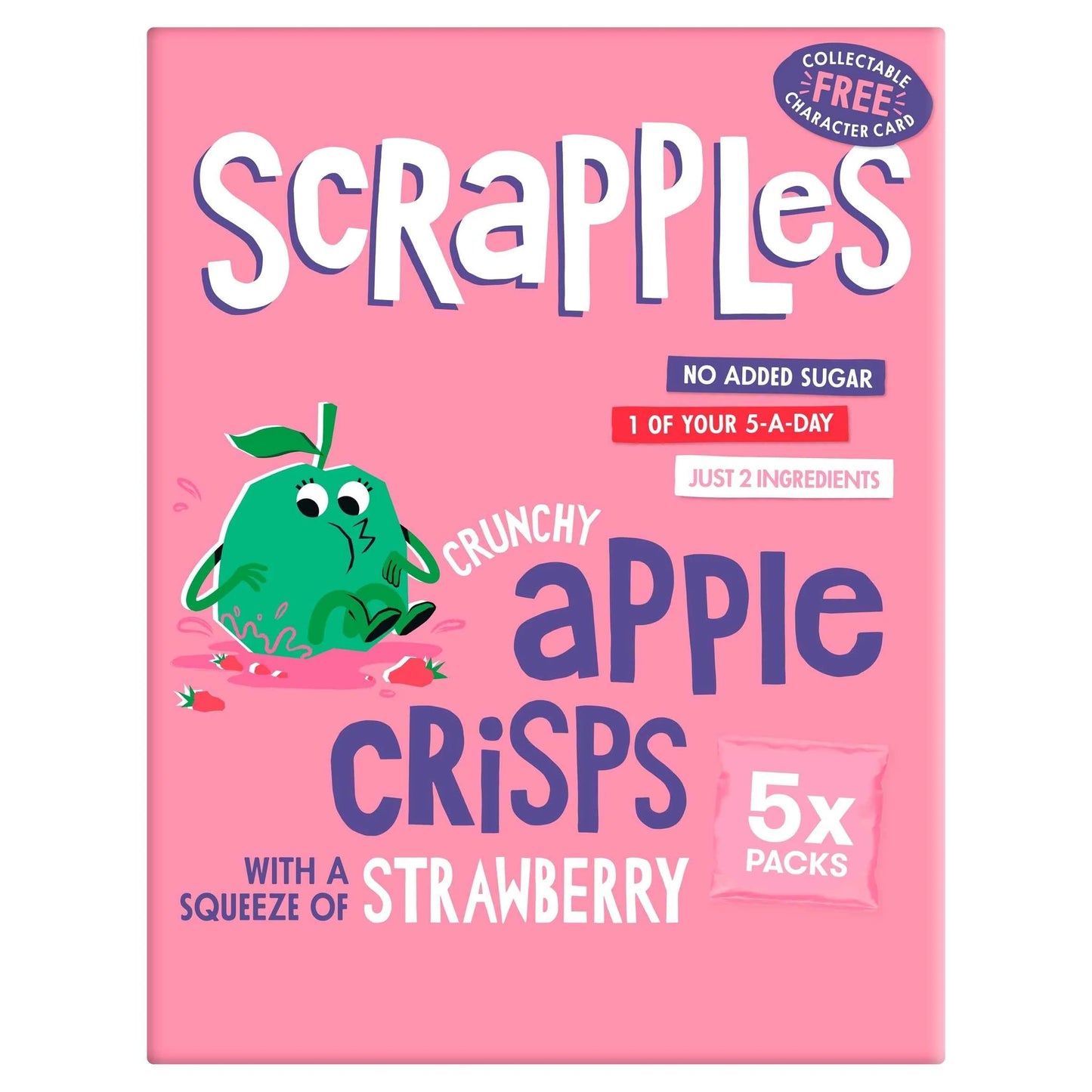 Crunchy Apple Crisps With A Squeeze Of Strawberry by SCRaPPLeS
