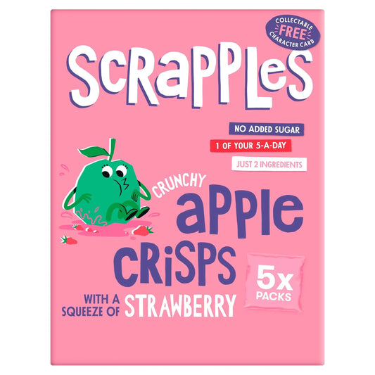 Crunchy Apple Crisps With A Squeeze Of Strawberry by SCRaPPLeS