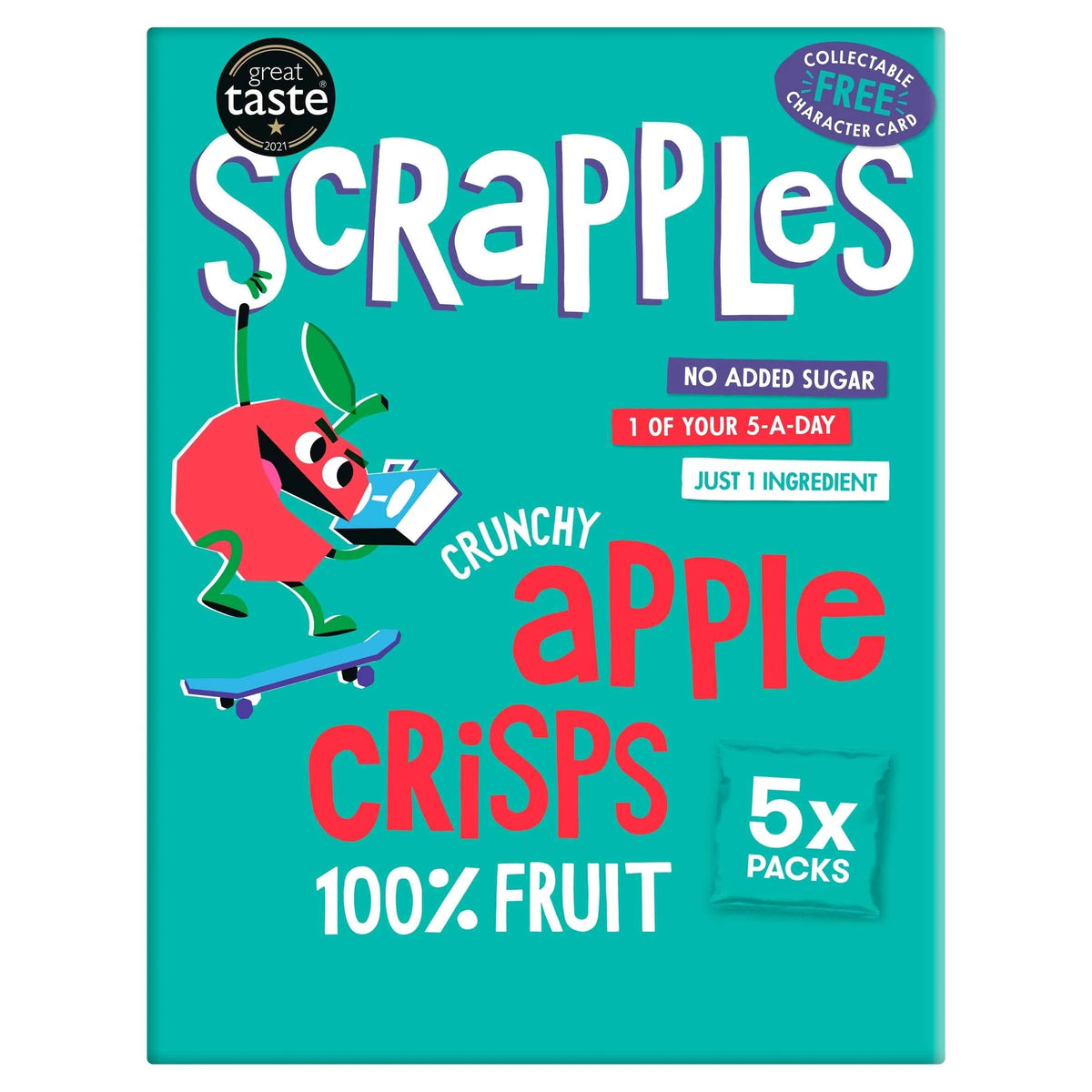 Crunchy Plain Apple Crisps by SCRaPPLeS