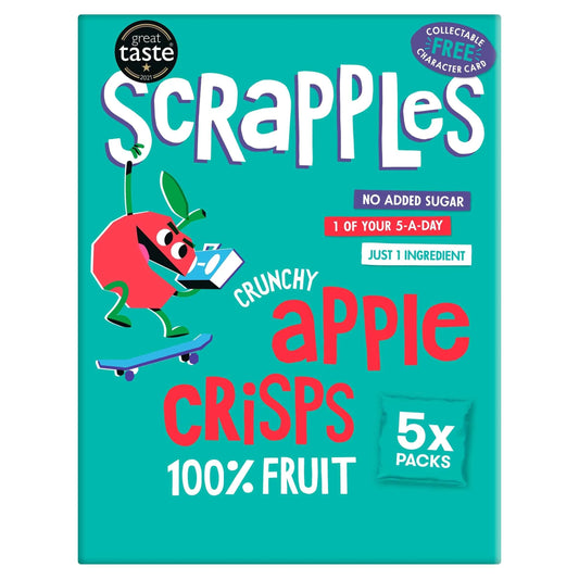 Crunchy Plain Apple Crisps by SCRaPPLeS