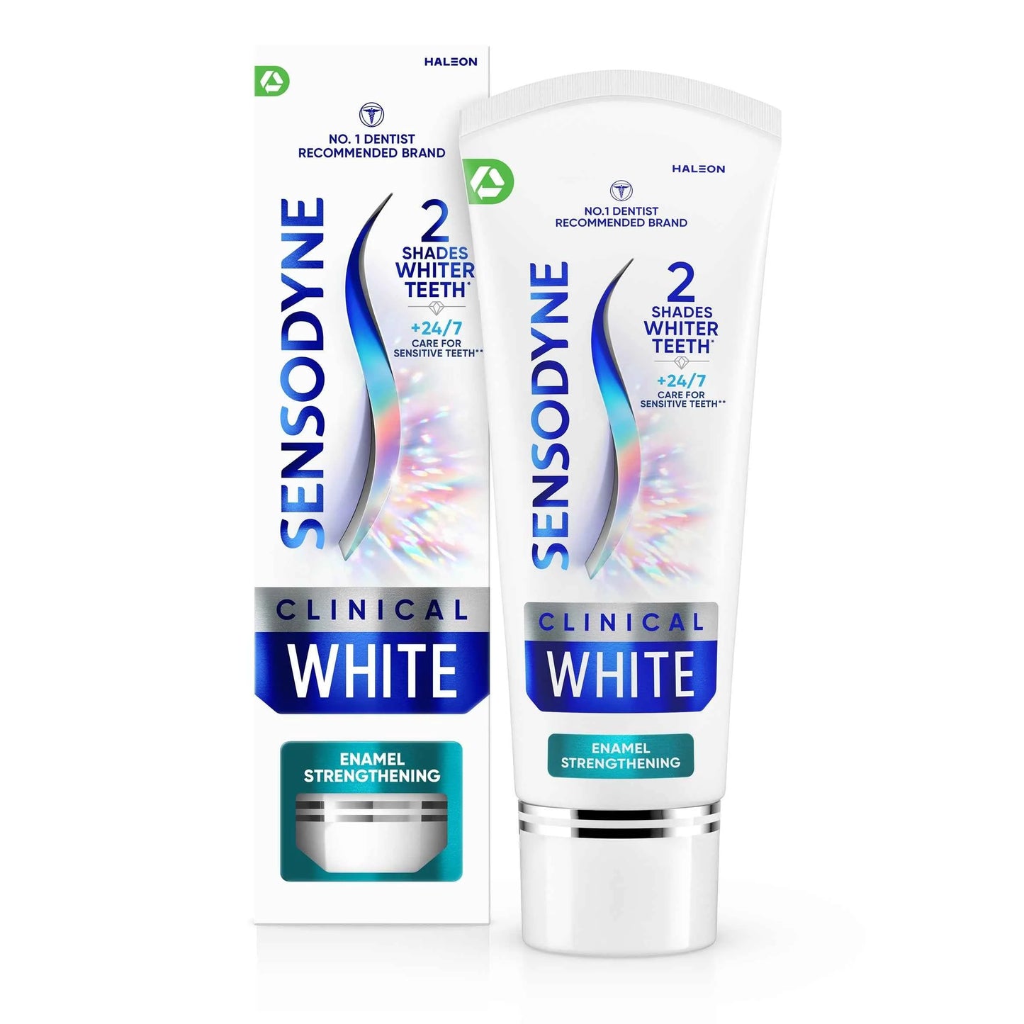 Clinical White Enamel Strengthening by SENSODYNE