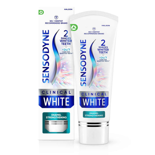 Clinical White Enamel Strengthening by SENSODYNE