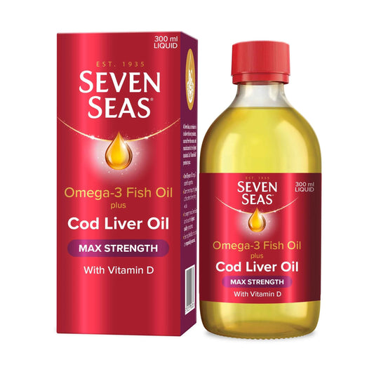 Cod Liver Oil & Omega 3 Maximum by SEVEN SEAS