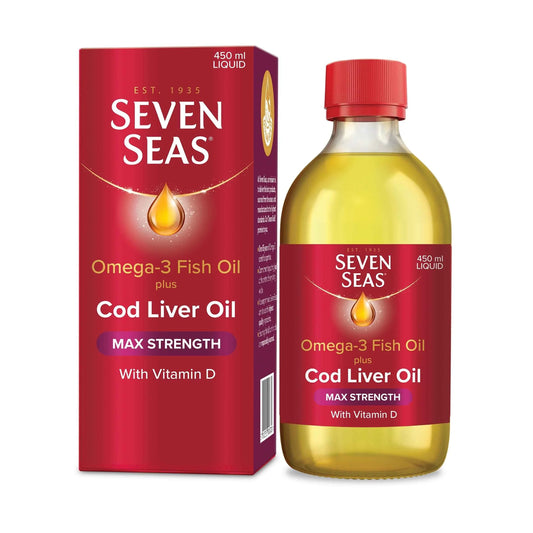 Max Strength Cod Liver Oil Liquid by SEVEN SEAS