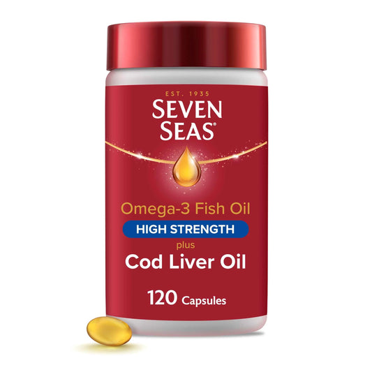 Omega-3 Fish Oil High Strength by SEVEN SEAS