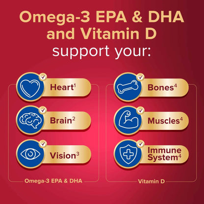 Omega-3 Fish Oil High Strength by SEVEN SEAS