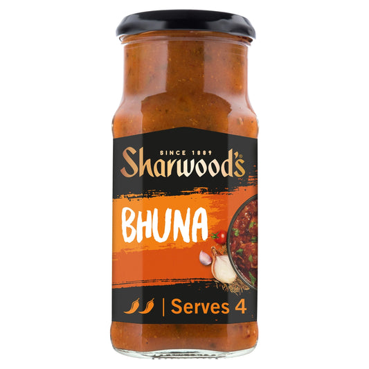 Sharwood's Bhuna Indian Curry Sauce 420g by SHARWOODS