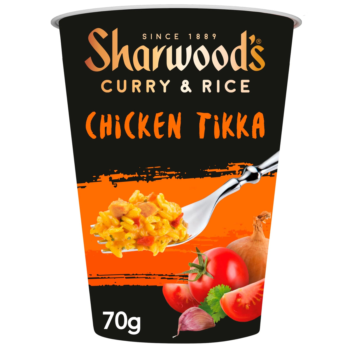 Sharwood's Curry & Rice Chicken Tikka 70g by SHARWOODS