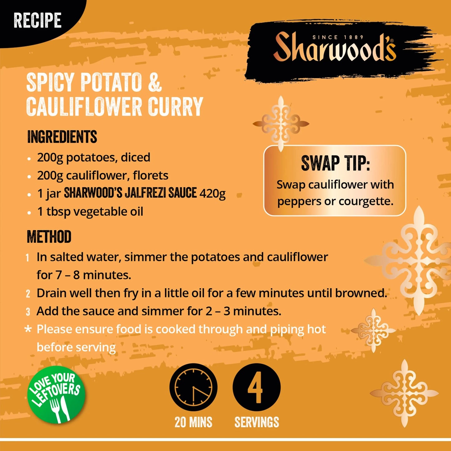 Jalfrezi Sauce 420g by SHARWOODS