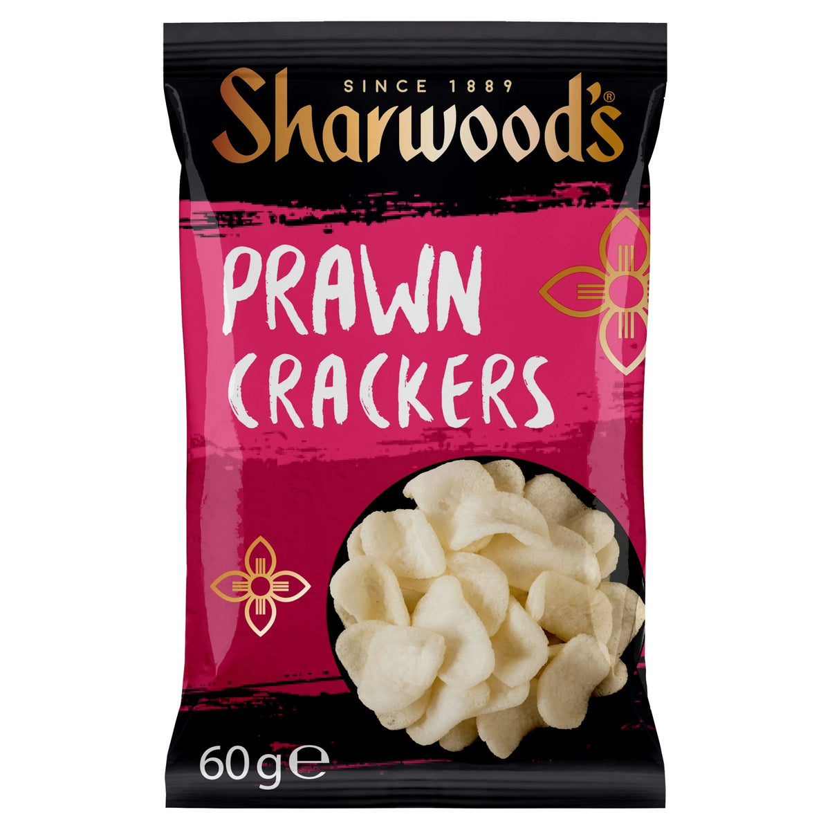 Ready To Eat Prawn Crackers 60g by SHARWOODS