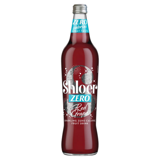 Zero Calorie Sparkling Red Grape 750ml by SHLOER