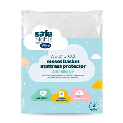 Water Proof Moses Basket Mattress by SILENTNIGHT