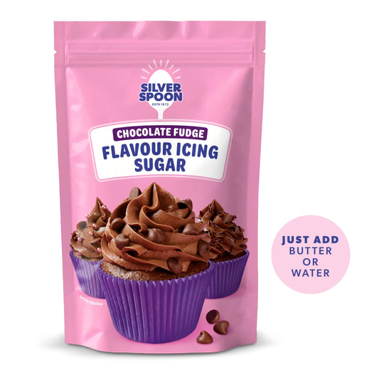 Chocolate Fudge Icing Sugar 200g by SILVER SPOON