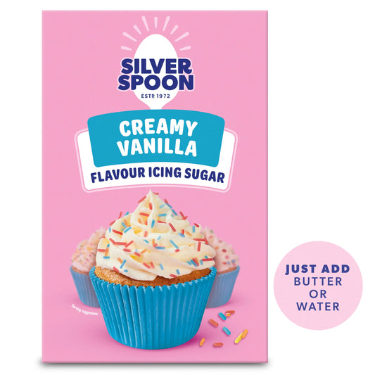 Creamy Vanilla Flavour Icing by SILVER SPOON at The British Vault