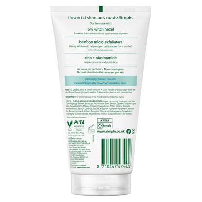 Daily Pore Polish Face Scrub 150ml by SIMPLE