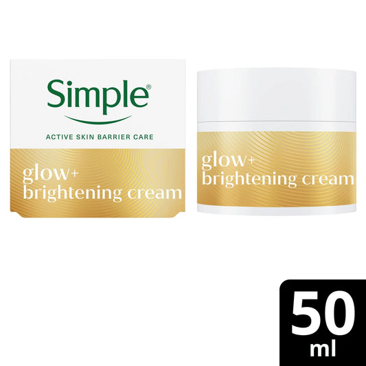 Glow+ Brightening Gel Face Cream Moisturiser 50ml by SIMPLE
