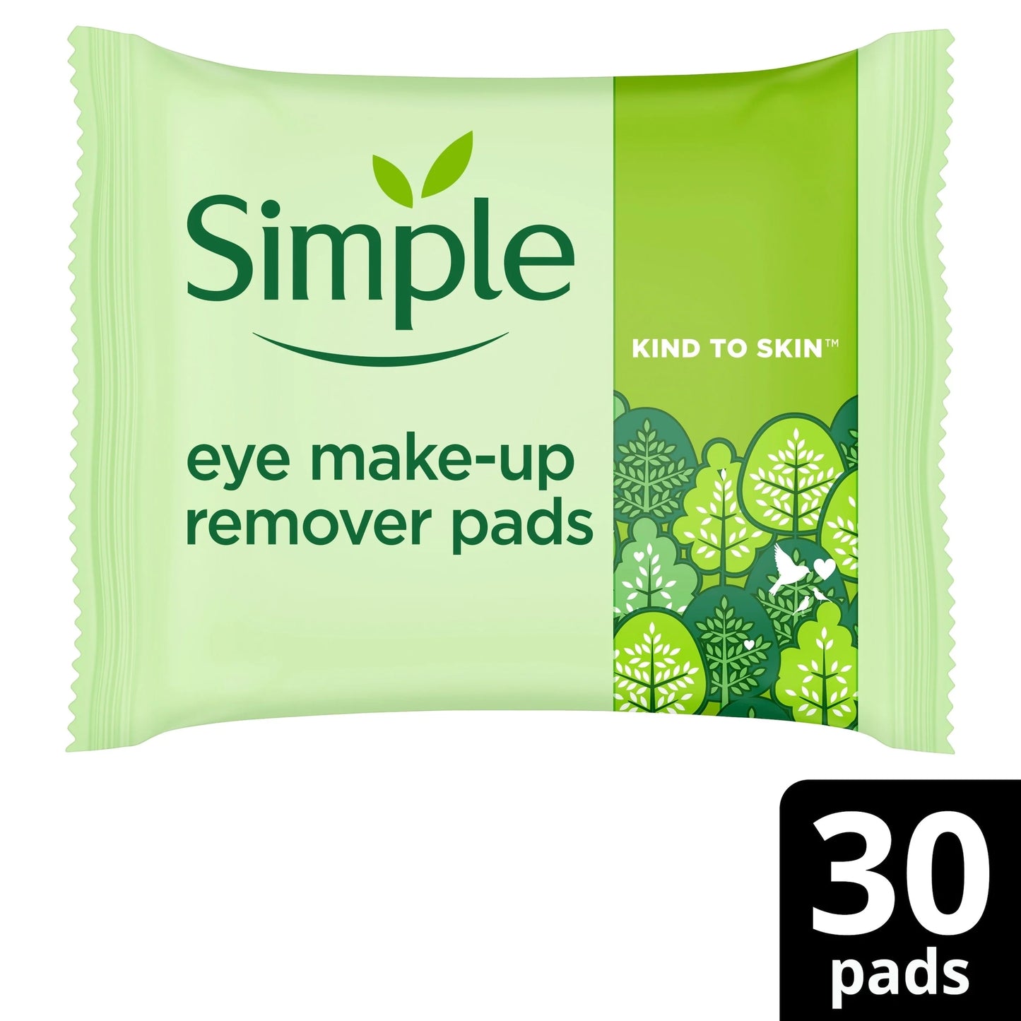 Kind To Eyes Eye Make-up Remover Pads 30s by SIMPLE