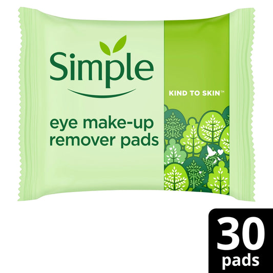 Kind To Eyes Eye Make-up Remover Pads 30s by SIMPLE