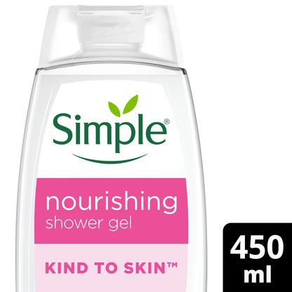 Nourishing Kind To Skin Shower Cream Body Wash 450ml by SIMPLE