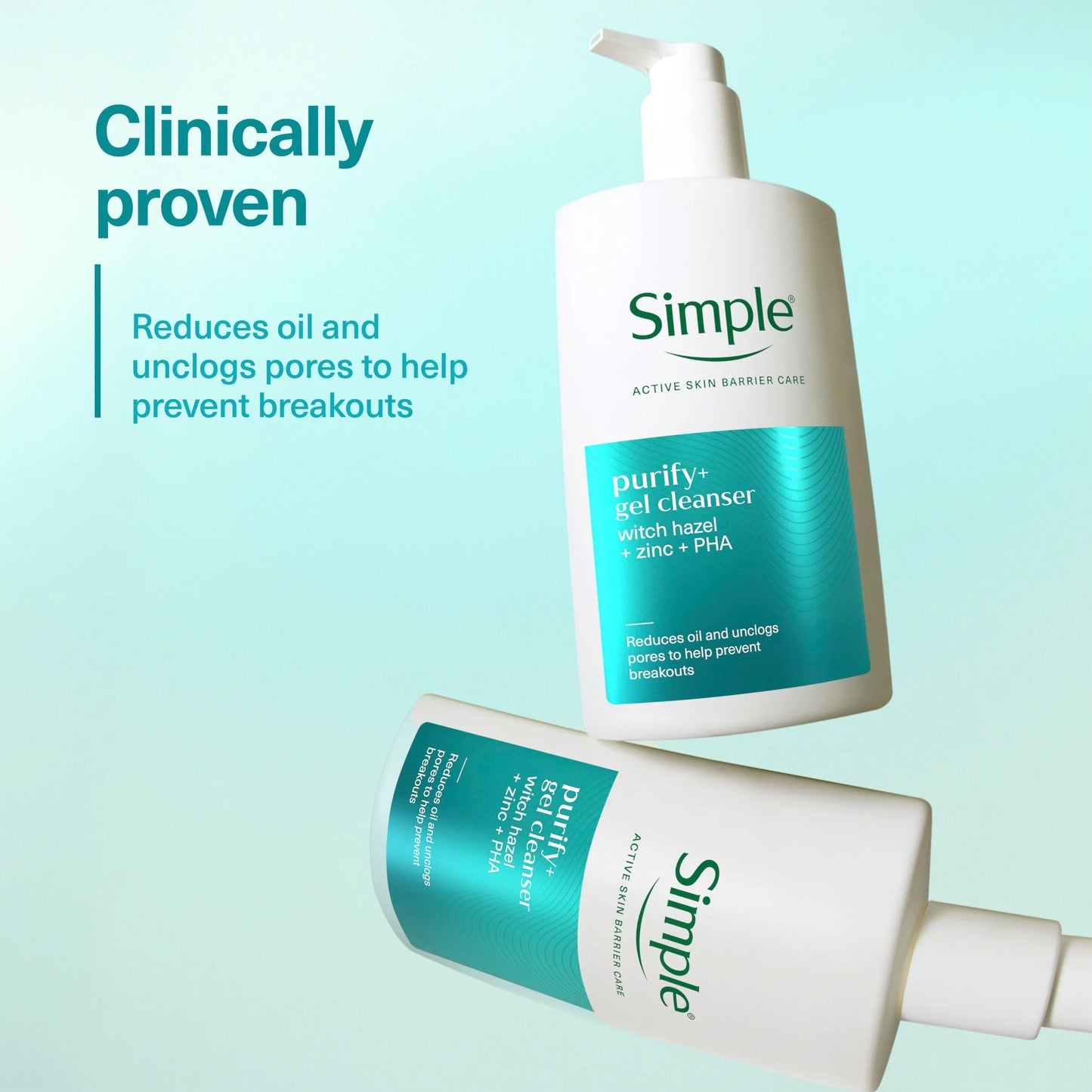 Purify+ Gel Cleanser 240ml by SIMPLE