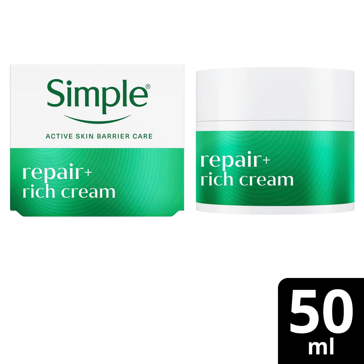Repair+ Rich Face Cream Moisturiser by SIMPLE