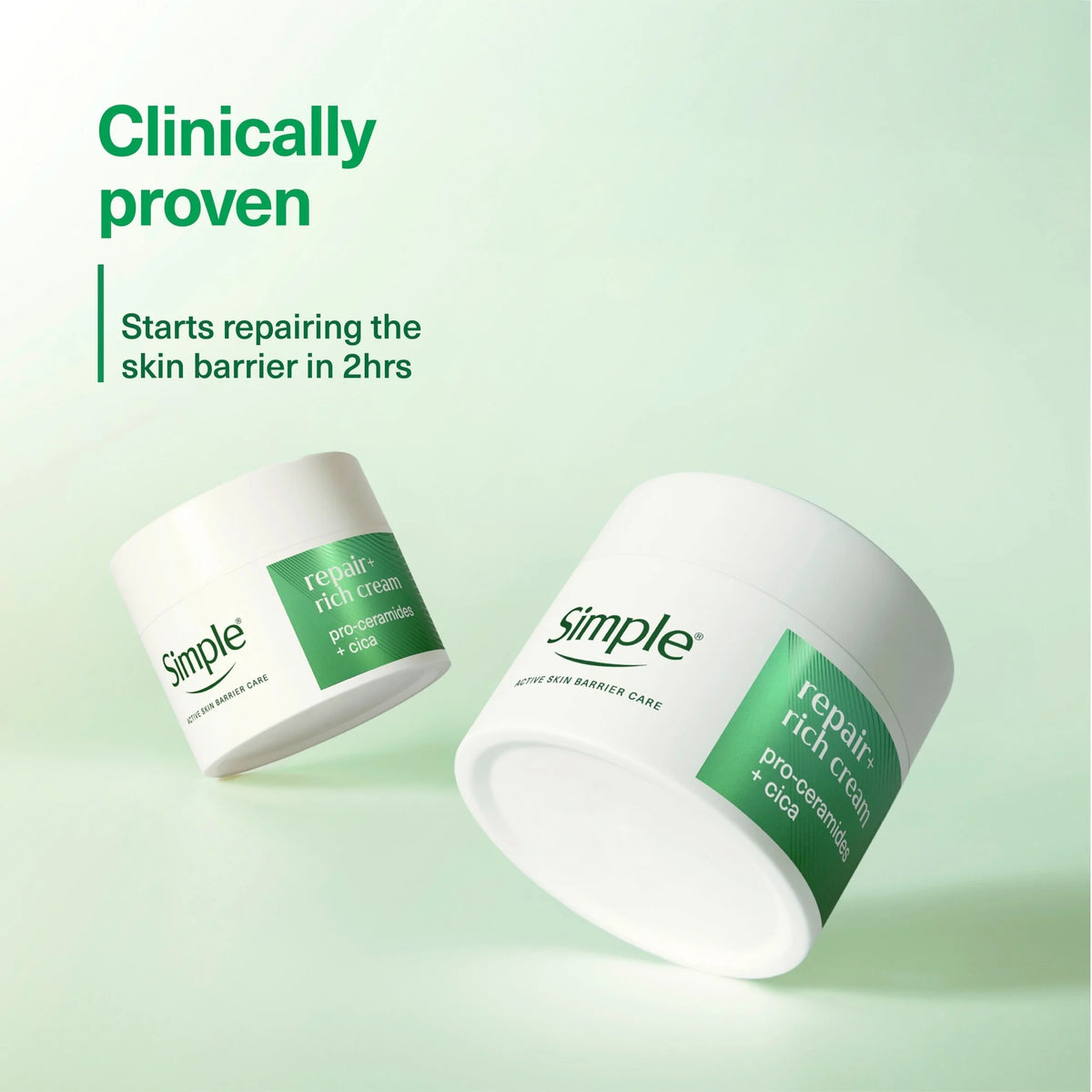 Repair+ Rich Face Cream Moisturiser by SIMPLE