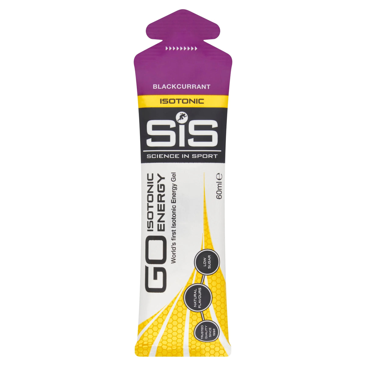 Sis Go Isotonic Energy Gel - Blackcurrant 60ml by SCIENCE IN SPORT