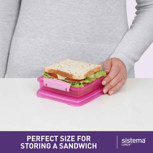Expressions Food Storage Sandwich Box by sistema
