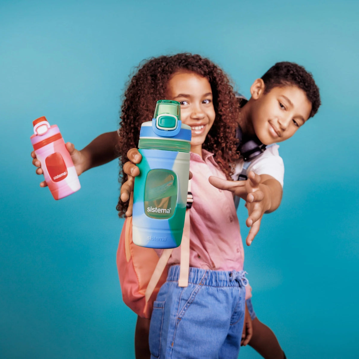 Expressions Soft Grip Water Bottle by sistema