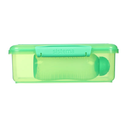 Green Rectangle Lunch Box 2l With by sistema