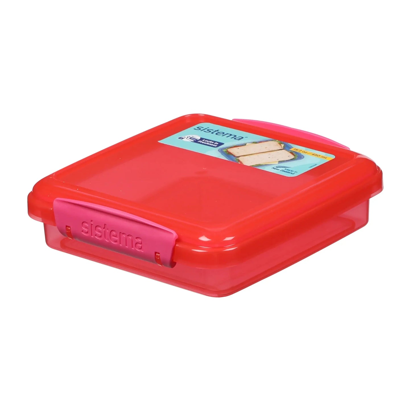 Lunch Sandwich Box 450ml by sistema