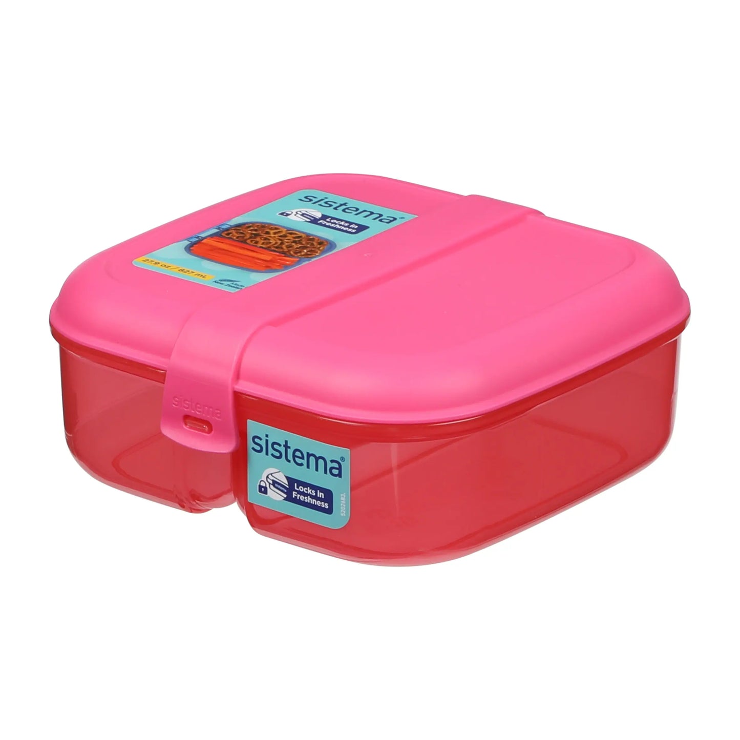 Pink Ribbon Lunch Box 827ml by sistema