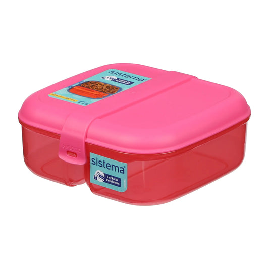 Pink Ribbon Lunch Box 827ml by sistema