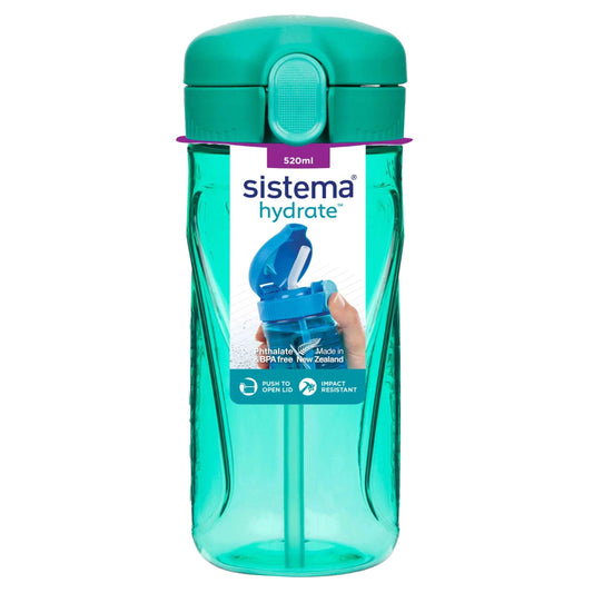 Quick Flip Water Bottle 520ml by sistema