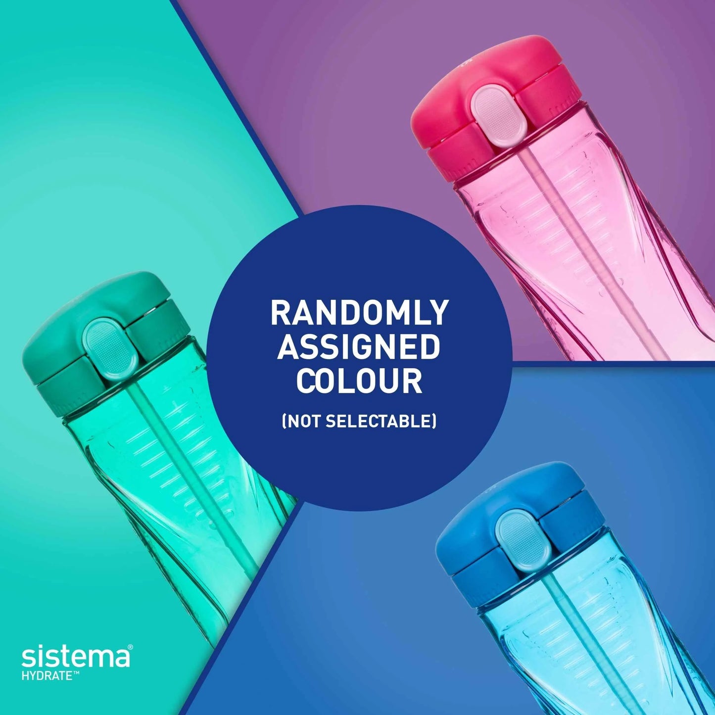 Quick Flip Water Bottle 520ml by sistema