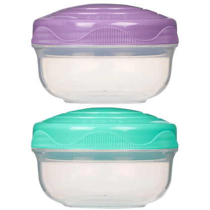 To Go Portion Pod Food Storage 2 Pack by sistema