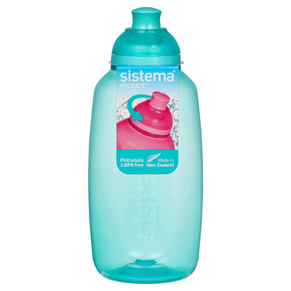 Twist & Sip Water Bottle 380ml by sistema