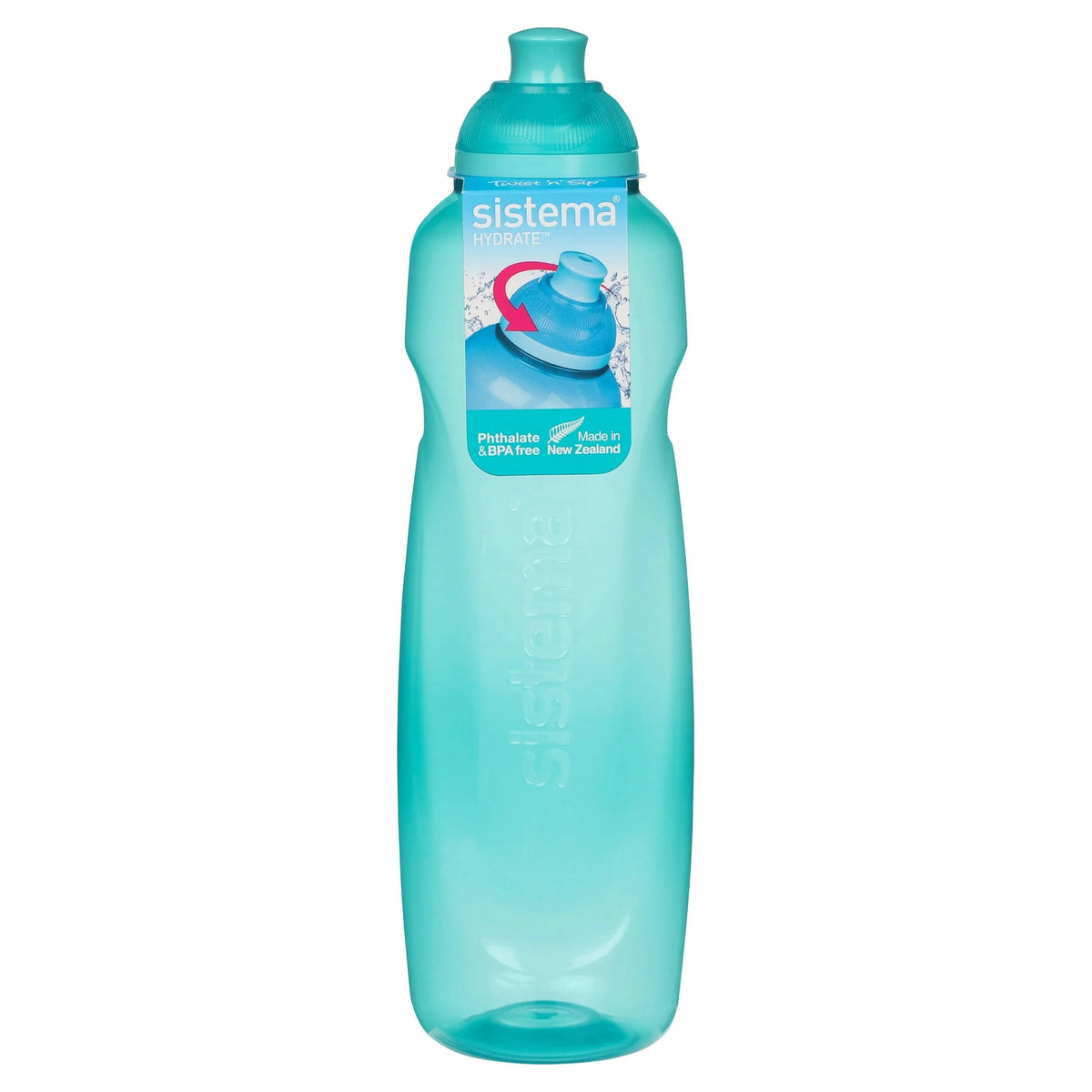 Twist & Sip Water Bottle 600ml by sistema