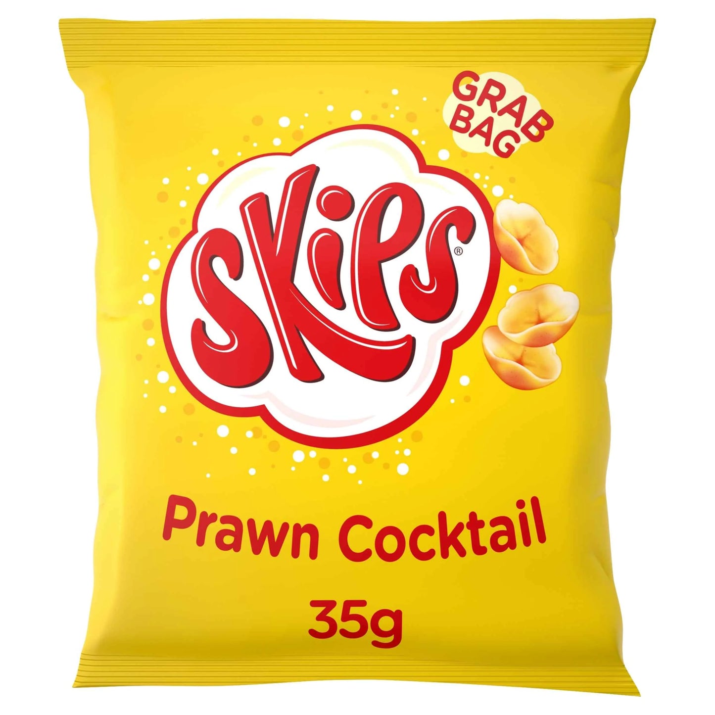 Prawn Cocktail Grab Bag Crisps 35g by SKIPS