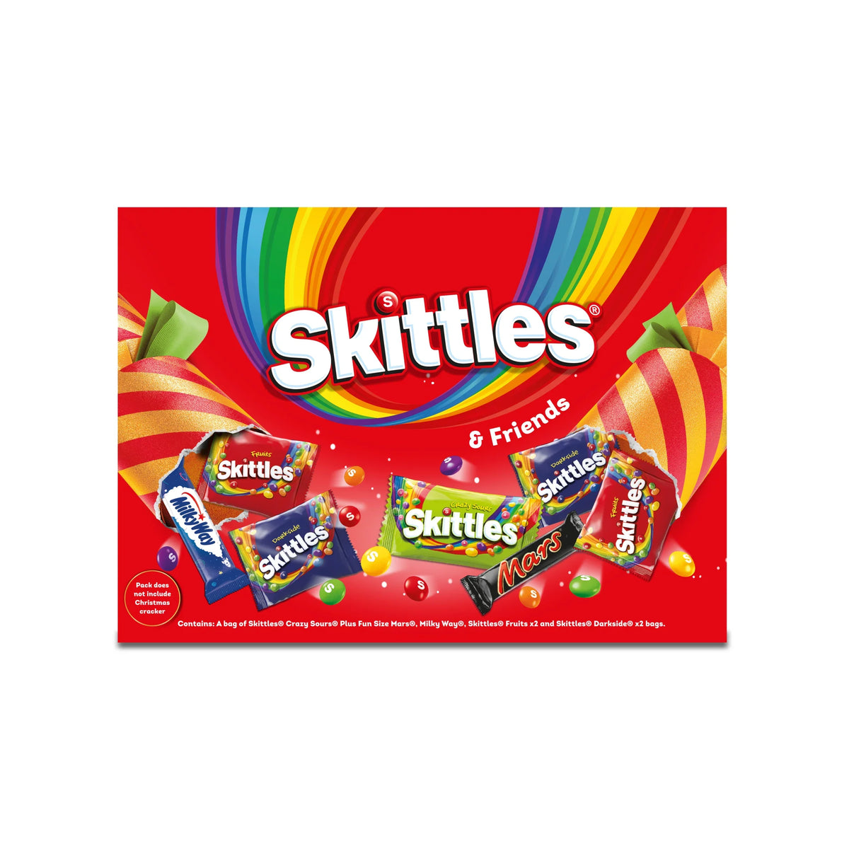 & Friends Medium Selection Box 144g by SKITTLES at The British Vault