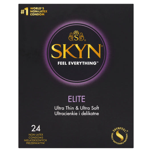 Elite Ultra Thin & Ultra Soft Condoms 24 by SKYN