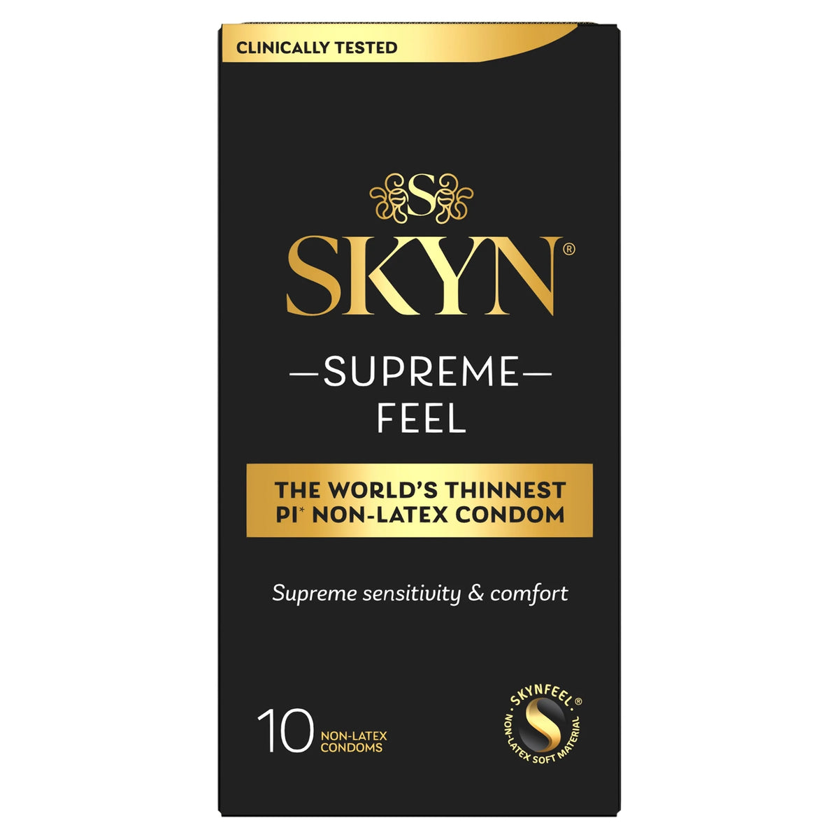 Supreme Feel Condoms 10 Pack by SKYN