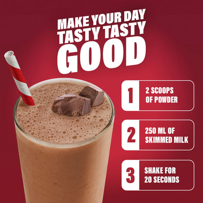 Meal Replacement Shake Powder - Chocolate Flavour 375g by SLIMFAST