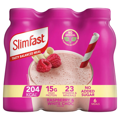 Meal Replacement Shake - Raspberry & by SLIMFAST