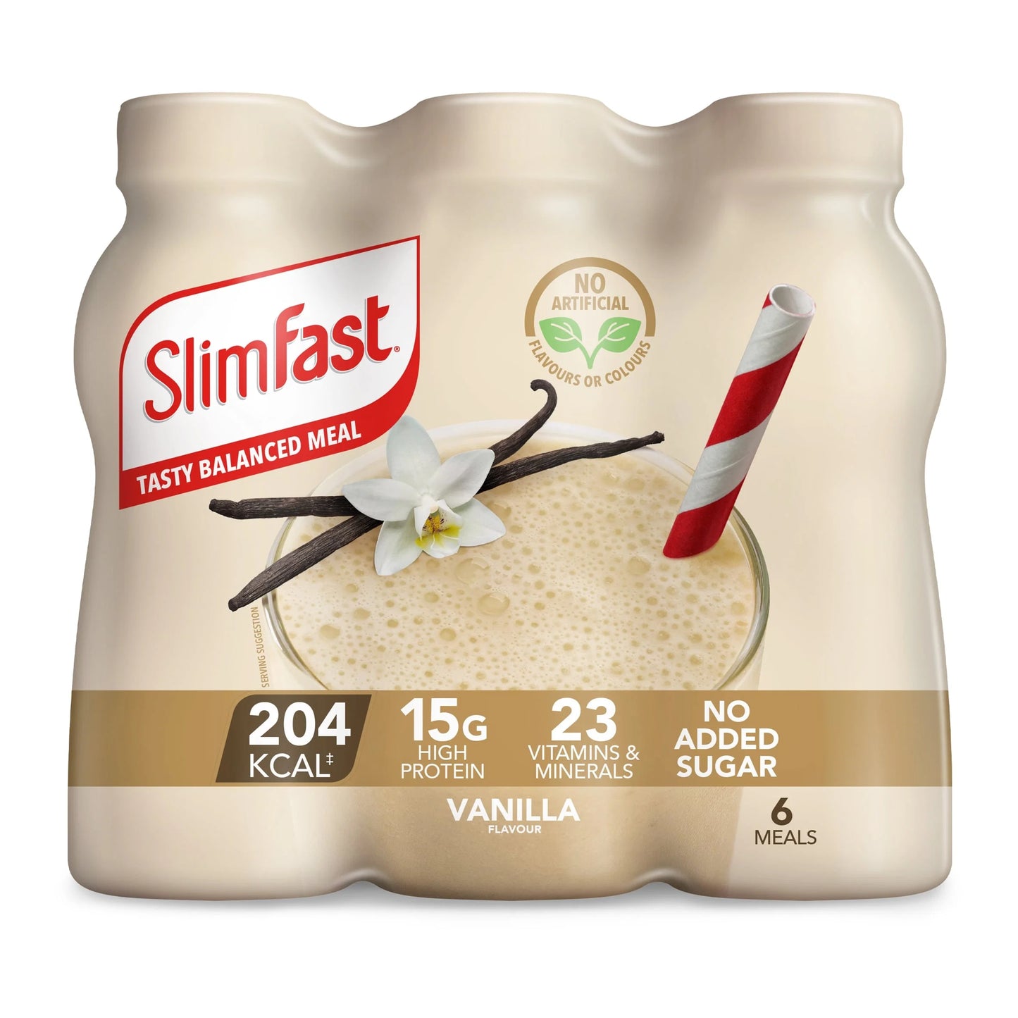 Meal Replacement Shake - Vanilla 6 by SLIMFAST